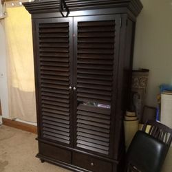 $80 ^^SOLID Wood Hutch/Armoire ^^