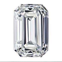 IGI Certified 1.06ct D VS1 Emerald Cut Lab Grown Diamond Type IIa EX/EX Loose