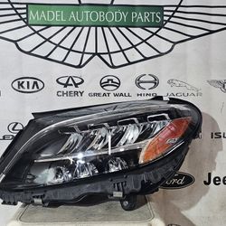 "EXCELLENT "2019-2021 MERCEDES BENZ C CLASS C300 LED HEADLIGHT OEM- LEFT DRIVER SIDE 