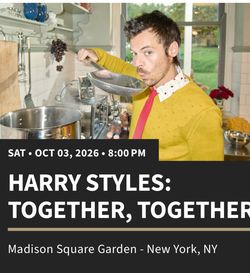 Harry Styles concert tickets