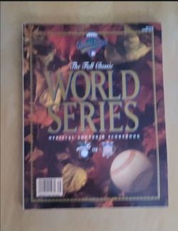 ⚾️ 1993 World Series Official Souvenir Yearbook