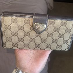 Authentic GUCCI Heart Wallet
