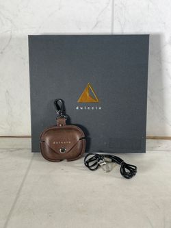 Dulccio Leather Airpod Pro Case (A1G005768)