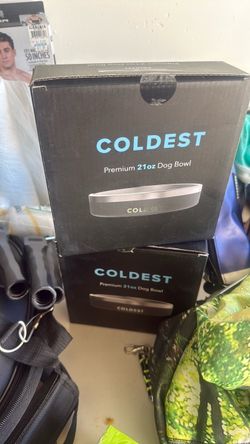 Coldest dog bowl