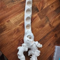 Wood Log Candle Holder 