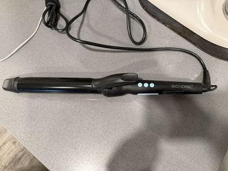 Bio lonic's Long Barrel Curling Iron is 2"