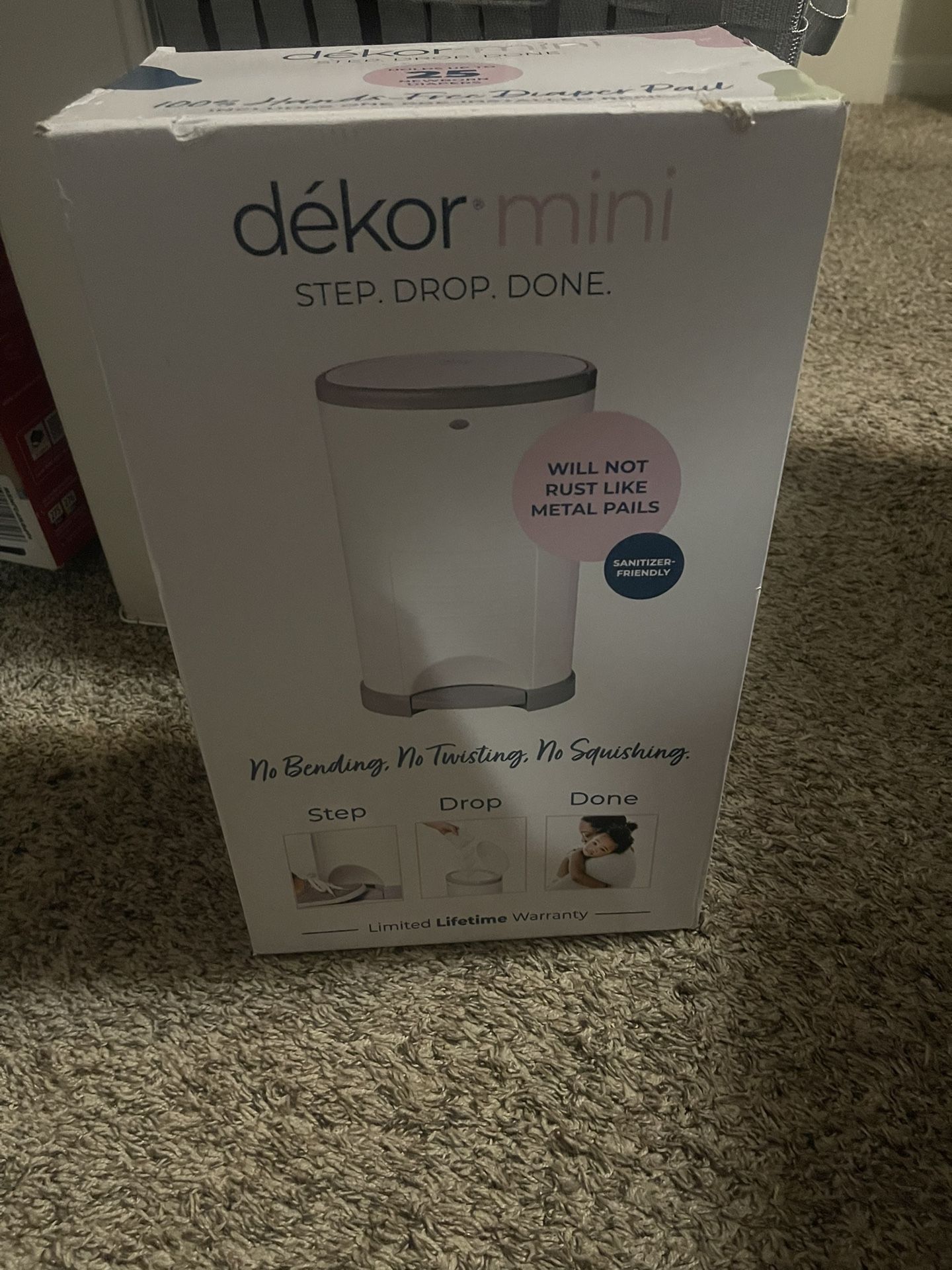 Dekor Mini Diaper Pail