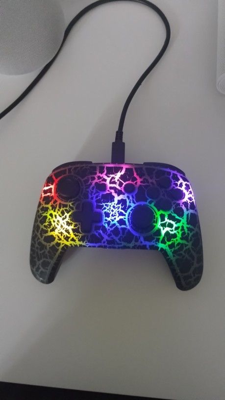 Nintendo Pro Controller With Led