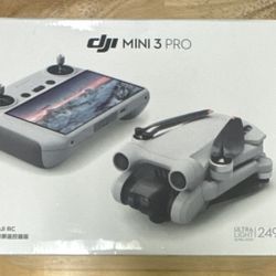 DJI Mini 3 Pro - Camera Drone (with DJI RC Remote)