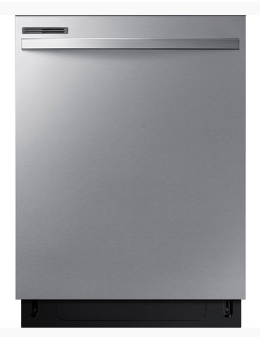 Samsung 53 dBA Sanitize Hidden Touch Control Dishwasher in Stainless Steel with Adjustable Rack