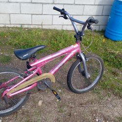 Pink Kid Size Bike