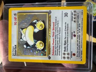 Snorlax Holo Rare Pokémon Card 11/64 Jungle Set