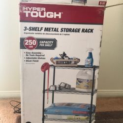 3 Shelf Metal Storage Rack