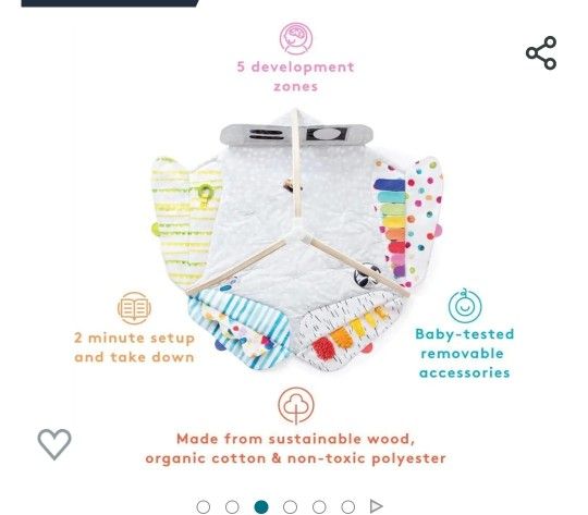 10#47 LOVEVERY The Play Gym Award Winning Baby Play Gym, Stage