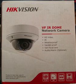 Hikvision VF IR Dome Network Camera NEW