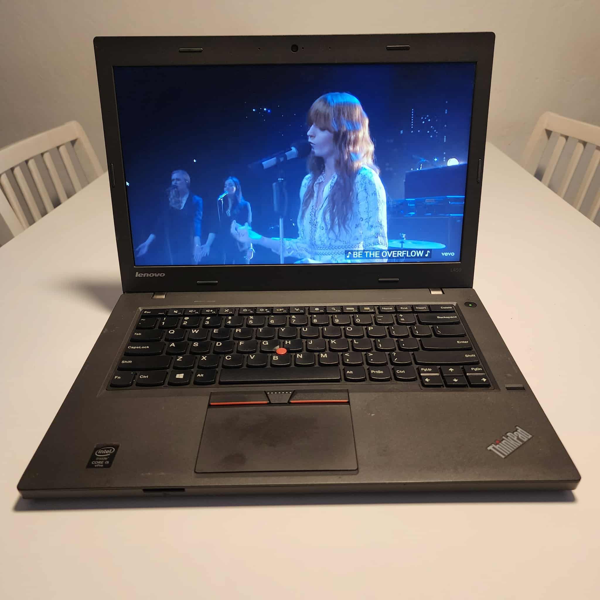 Lenovo ThinkPad L450 Laptop | 14" 1366x768 HD | Core i5 - 4300U -  119GB SSD  - 8GB RAM |  Win 11 Pro | Microsoft office installed | Nothing wrong.  *