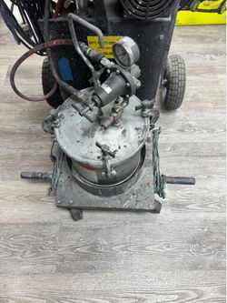Ransburg spray gun machine
