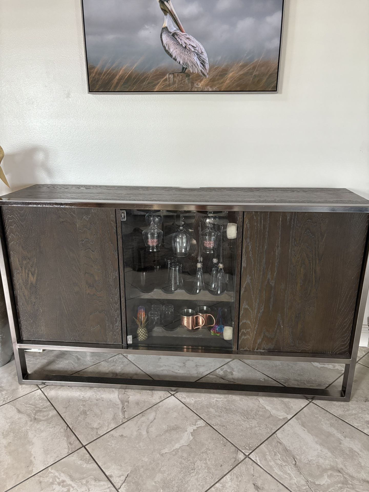 Bar Cabinet Console 
