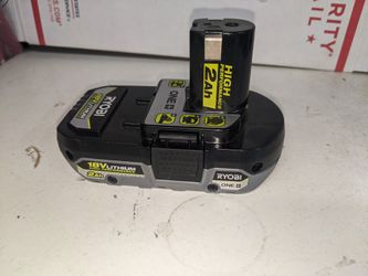 Ryobi 18 Volt High Capacity 2 Amp Battery