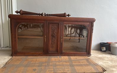 MUST GO Antique French Cabinet Breakfront
