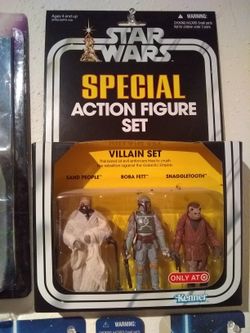 Star wars Target exclusive Villain Set