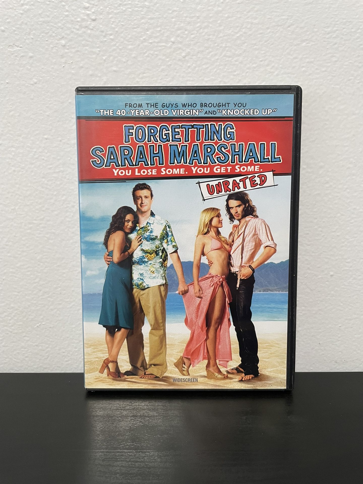 Forgetting Sarah Marshall Unrated DVD Movie Jason Segel Russell Brand 2008