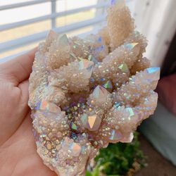 angel aura spirit quartz crystal stone 