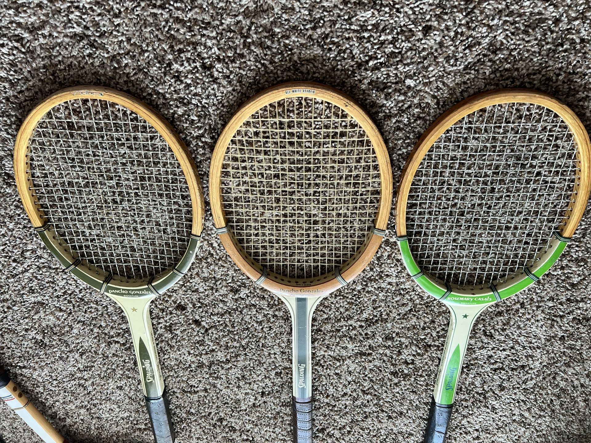 Vintage Spalding Tennis Racket  (3)