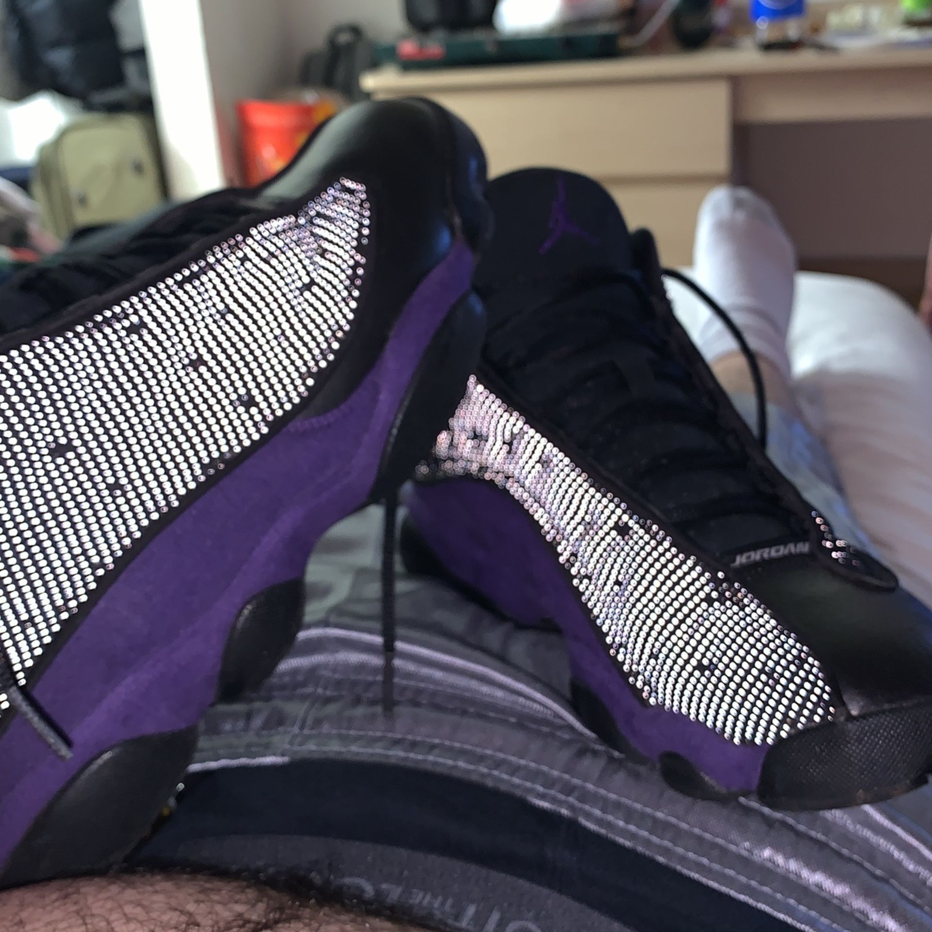 Jordan 13s Court Purple