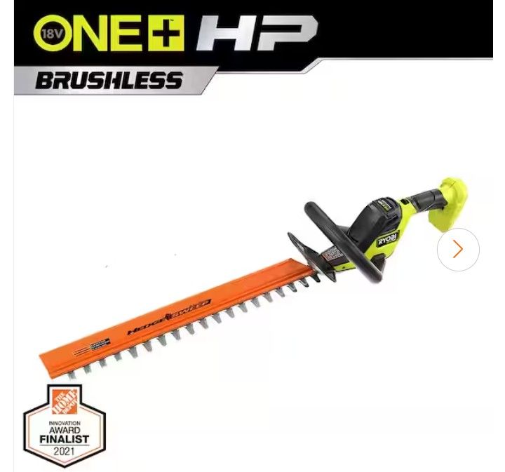 RYOBI
22 in. Battery Hedge Trimmer,