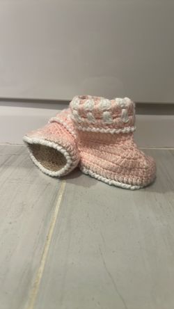 Crochet Baby Boots  