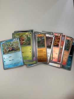 Pokemon cards and players item