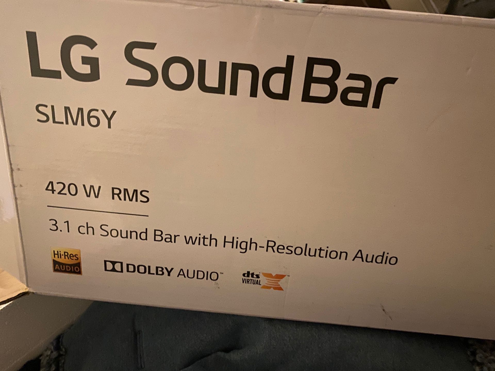 LG Sound Bar *Open Boxed* <Never Used>