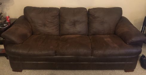 Sude /leather couch