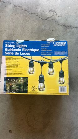 String Lights Feit 48 feet