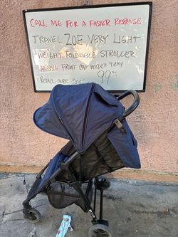 ZOE Lightweight Foldable Travel Stroller