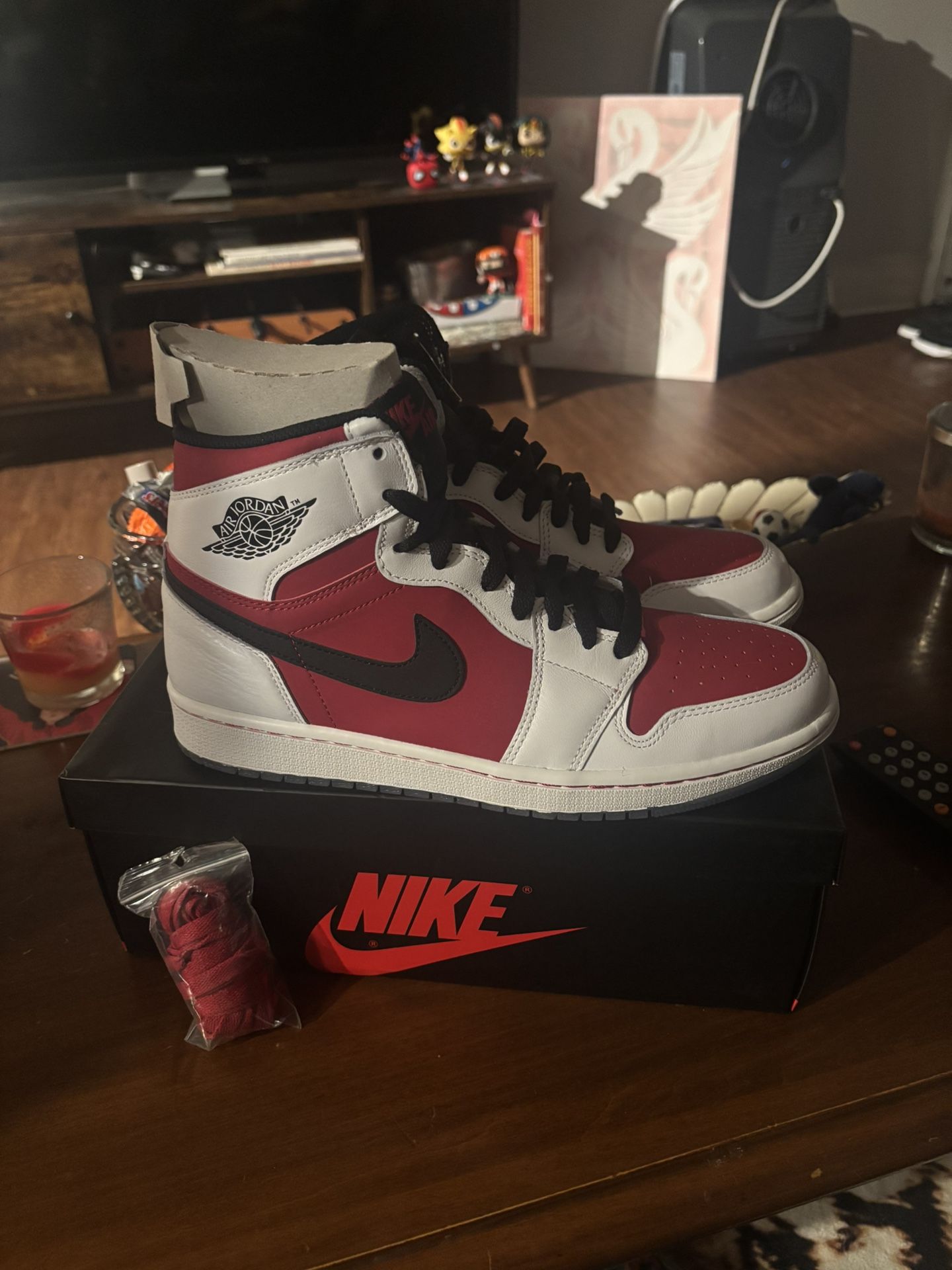 Carmine Retro Jordan Size
