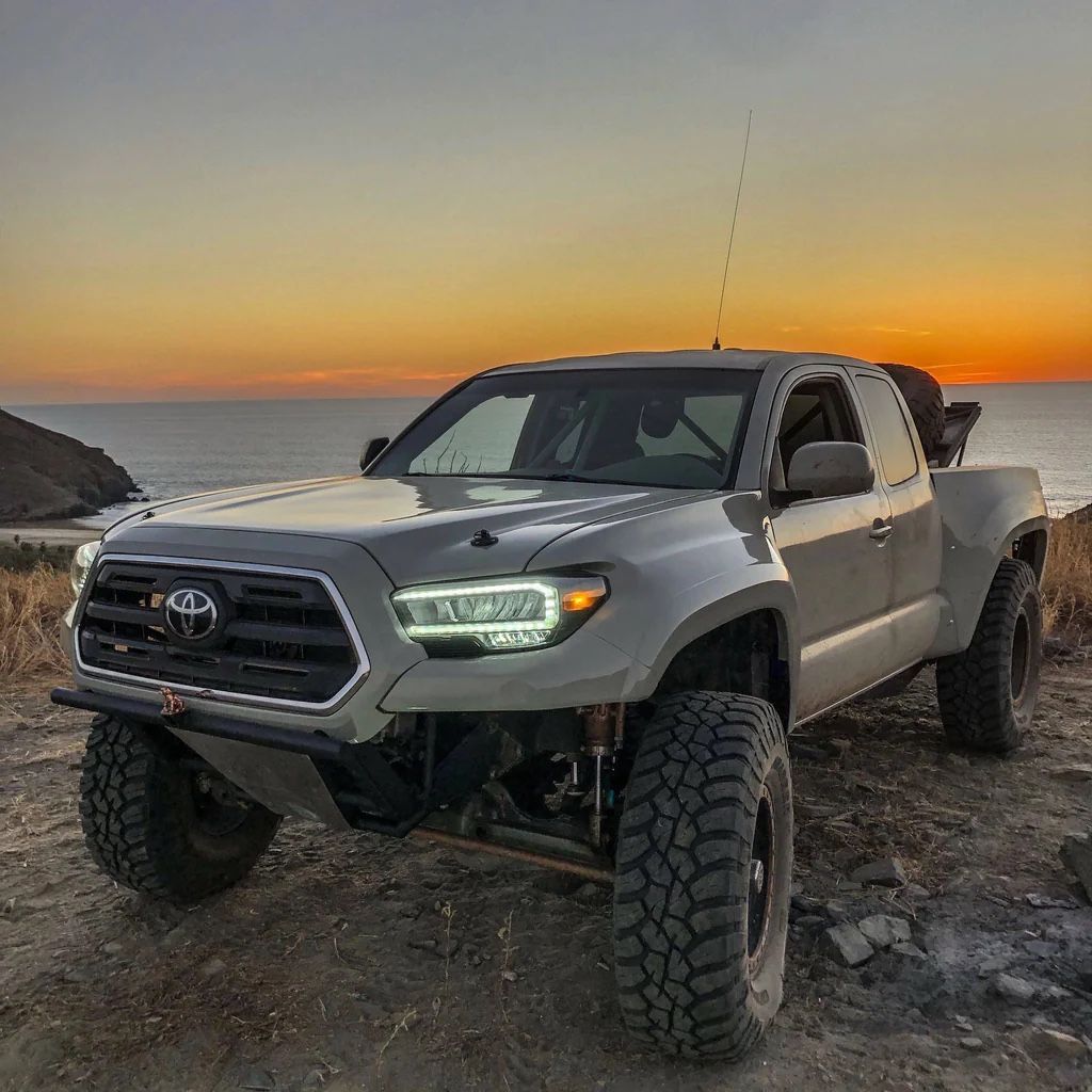 Toyota Tacoma 6inch Fiberglass Wide body Fenders