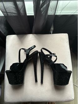 Black 6in Heels (Pleasers brand new)