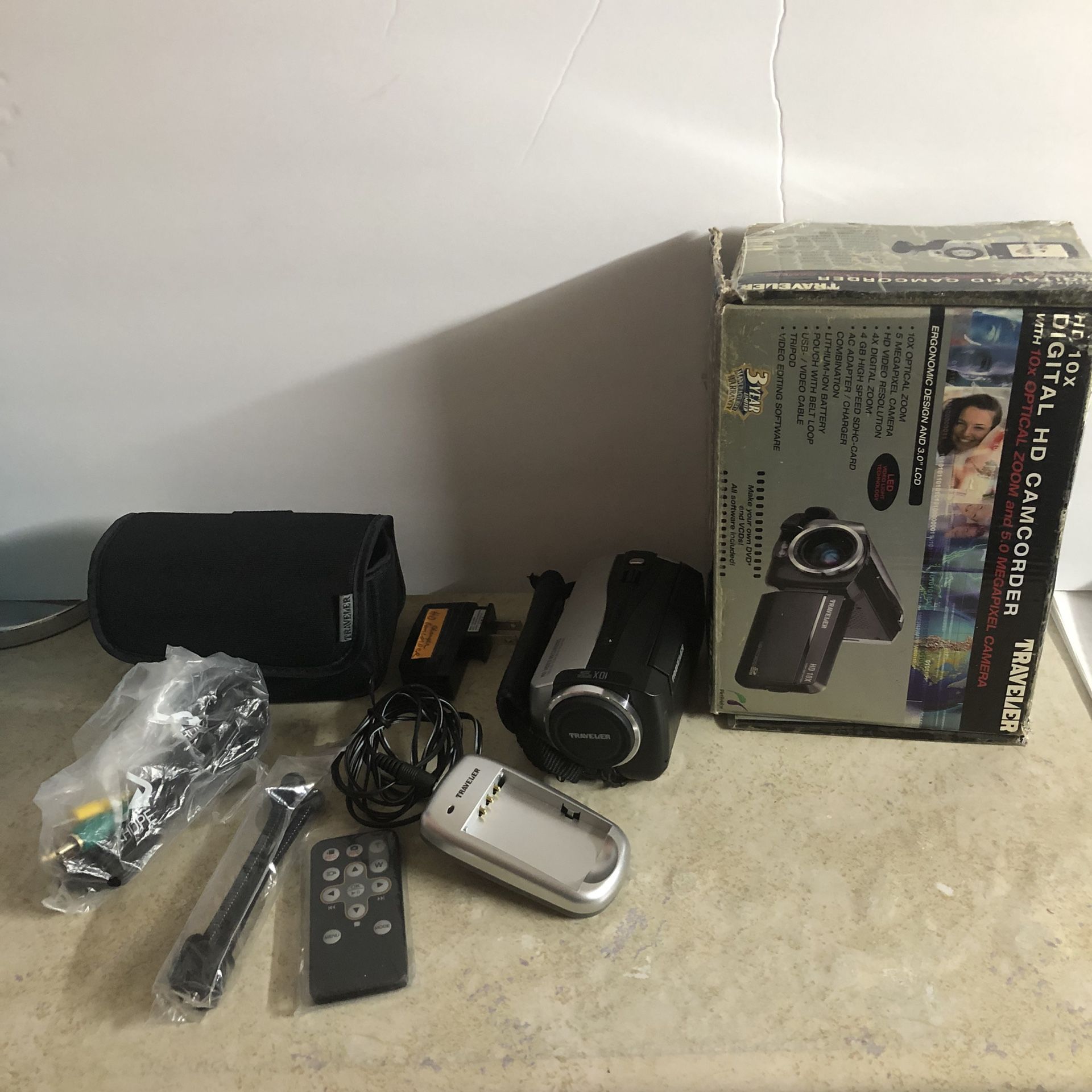 Traveler HD 10x Optical Zoom 5 MP Camera