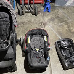 3 Pcs Greco Stroller with Car seat 