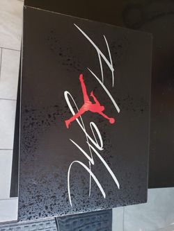 Jordan 4 red cement sz 10M