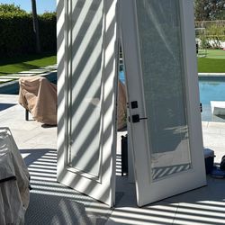 French Door/ Miny  Blinds