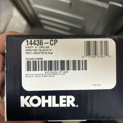 24” Kohler Towel bar 