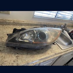 Mazda  Headlight. 