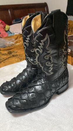 Custom Fish Chapa Boots Size 12
