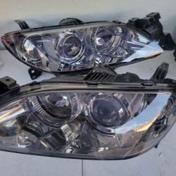 04-09 Mazda 3 Projector Headlights Luces Faros Micas Calaveras Focos