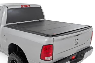 Hard Tri-Fold Flip Up Bed Cover 5'7" Bed For Ram 1500 2WD/4WD (2009-2018 & Classic)
