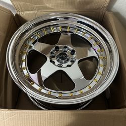 JNC Chrome Wheels And Tires
