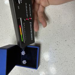 ✨ 10mm Moissanite Stud Earrings 